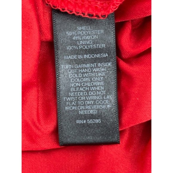 Express Women's Long Sleeve Black Red Striped Knit Sequin Sweater Dress Size M - Picture 7 of 15